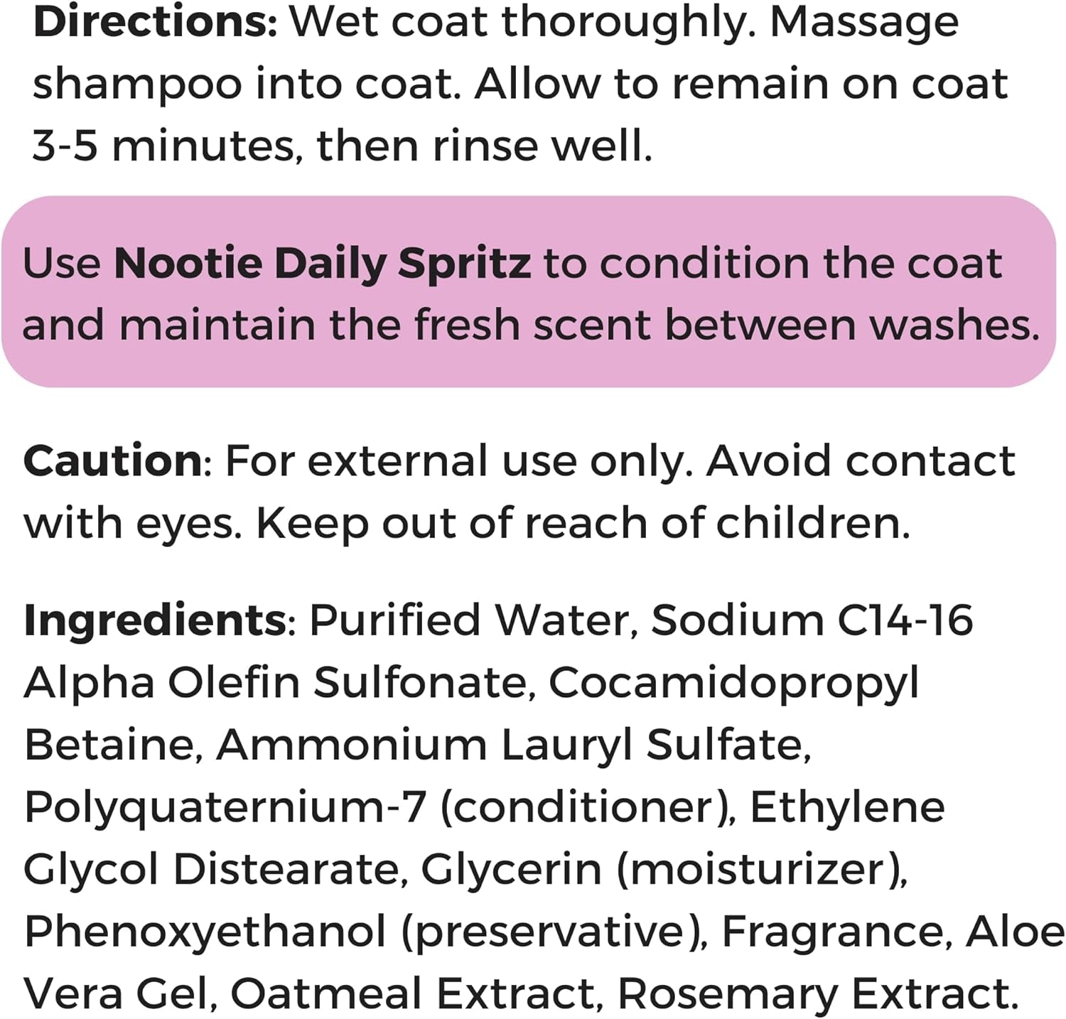 - Pet Shampoo for Sensitive Skin - Revitalizes Dry Skin & Coat - Natural Ingredients - Soap, Paraben & Sulfate Free - Cleans & Conditions